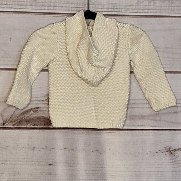 Little Planet by Carters Toddler Cardigan Ivory Sz 18 mth - Picture 5 of 10